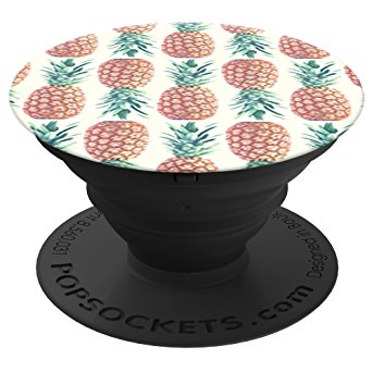 PopSockets: Expanding Stand and Grip for Smartphones and Tablets - Pineapple Pattern