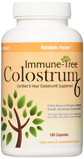 Immune Tree Colostrum6 Capsules 500 Mg, 180 Count