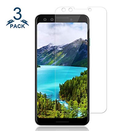 3 Pack Google Pixel 3 Screen Protector,BBInfinite[Case Friendly][Anti-Scratch] [HD][Anti-Fingerprint][Anti-Bubble][9H Hardness] Screen Protector Compatible with Google Pixel 3