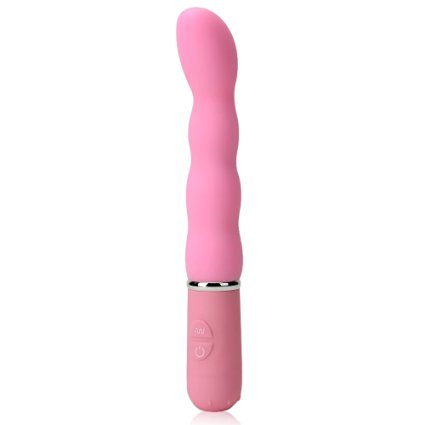 Aphrodite's Vibrator - Waterproof - 10 Stimulation Modes - Made of Medical Grade Silicone - Lifetime Guarantee - Quiet yet Powerful - Best for Men, Women or Couples - Discreet Packaging(1010-Pink)