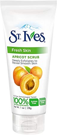 St. Ives Fresh Skin Invigorating Apricot Scrub Unisex 1 oz (Pack of 4)