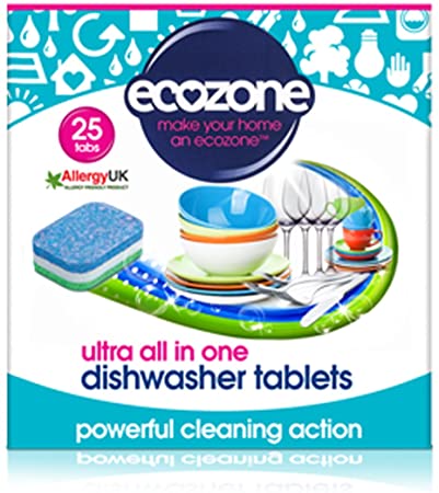 Ecozone Ultra Dishwasher Tablets, 25 each