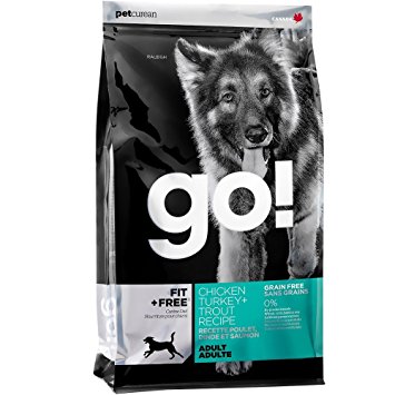 PETCUREAN 152408 Go Fit Plus Free Grain Free Adult for Dog, 25-Pound