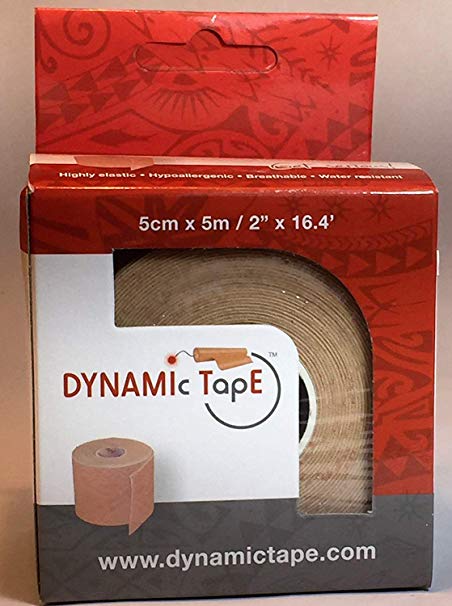 Dynamic Tape, 2" X 16.4' (5CM X 5M), Beige Tattoo, Single Roll