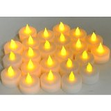 Instapark LCL Series Battery-powered Flameless LED Tealight Candles Pack of 24