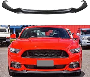 GT Performance Style Front Bumper Lip Chin Spoiler Splitter Replacement Compatible for 2015-2017 Ford Mustang GT Ecoboost