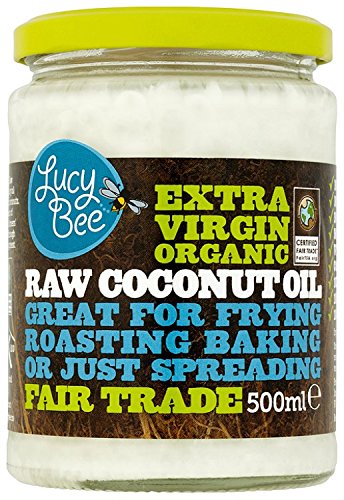 Lucy Bee Extra Virgin Fair Trade Organic Raw Coconut Oil 500ml
