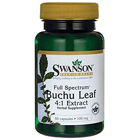 Swanson Full Spectrum Buchu Leaf 4:1 Extract 100 mg 60 Caps