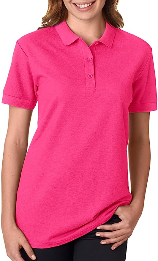 Gildan Womens Premium Cotton Double Piqué Sport Shirt (G858L)