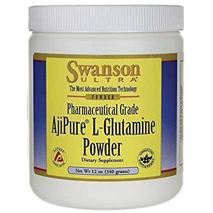 Ajipure L-Glutamine 12 oz (340 grams) Pwdr