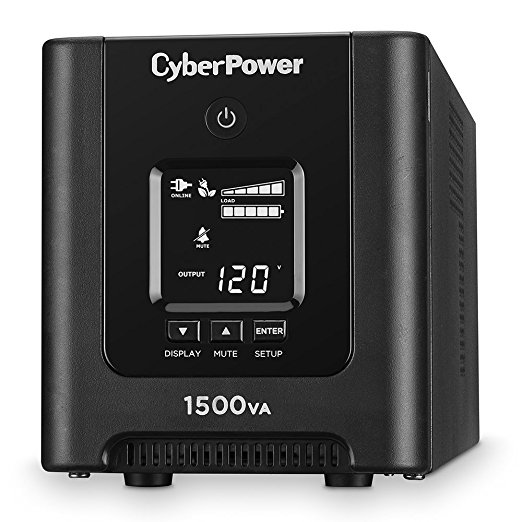 CyberPower OR1500PFCLCD PFC Sinewave UPS 1500VA 1050W PFC Compatible Tower