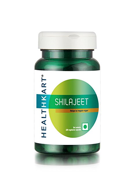 HealthKart Shilajeet / Shilajit (with polyphenols)-60 capsules (60 Caps)