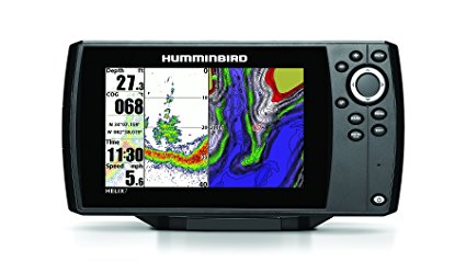 Humminbird 409820-1 Helix 7 Fishfinder/GPS with Dual Beam Plus Sonar