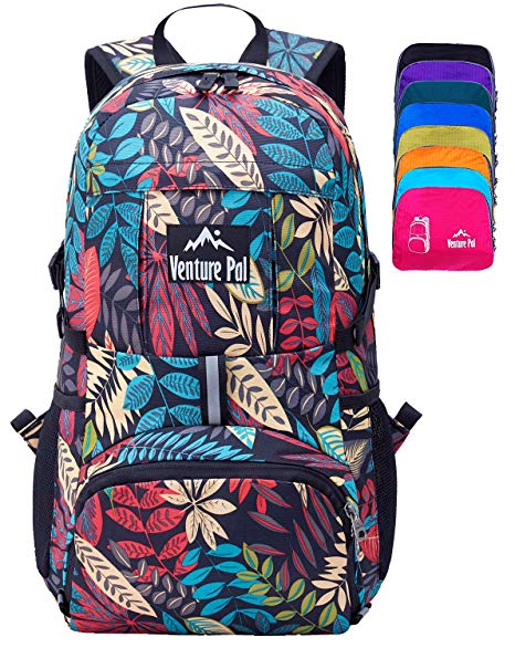 Venture Pal Lightweight Packable Durable Travel Hiking Backpack Daypack