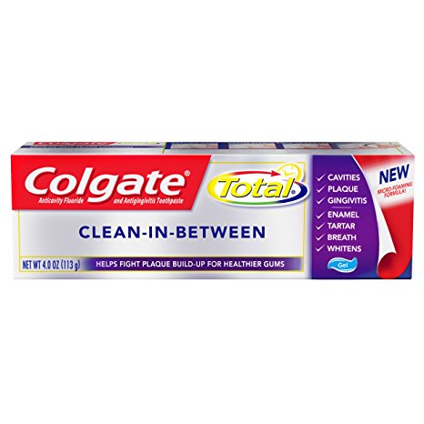 Colgate Total Toothpaste, Clean-in-between, 4.0 Ounce