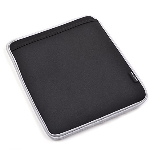 Case Star® Black Color Neoprene Wacom Graphics Tablet Sleeve Carrying Case Protective Cover for Wacom Intuos Pen and Touch Small Tablet CTH480 and Tablet CTL480