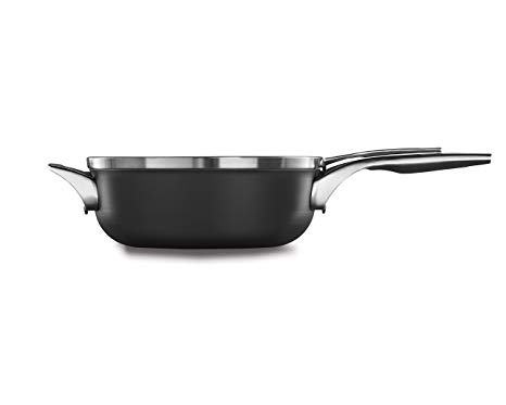 Calphalon Premier Space Saving Nonstick 4qt Chef's Pan with Cover