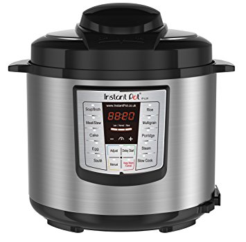 Instant Pot Lux 60 V3 6-in-1 Programmable Electric Pressure Cooker with Stainless Steel Cooking Pot, 6 Litre