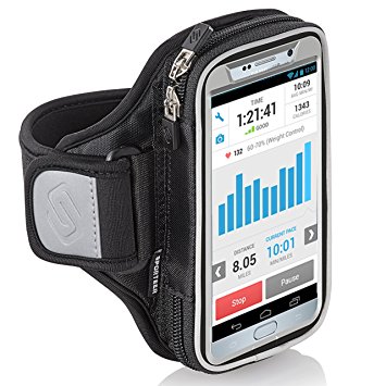 Sporteer Entropy E8 Universal Modular Armband for iPhone 7 Plus, 6S Plus, Galaxy S8 Plus, Note 5, Pixel XL, Nexus 6P, LG G6, V20, & Other Large Phones w/ Cases