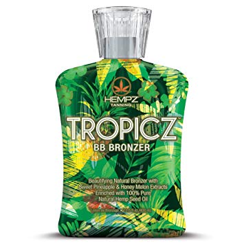 Hempz Tropicz BB Bronzer Tanning Lotion 13.5 oz