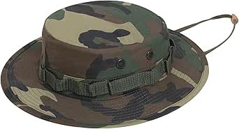 Rothco Camo Boonie Hat Bucket Hat Military Hat