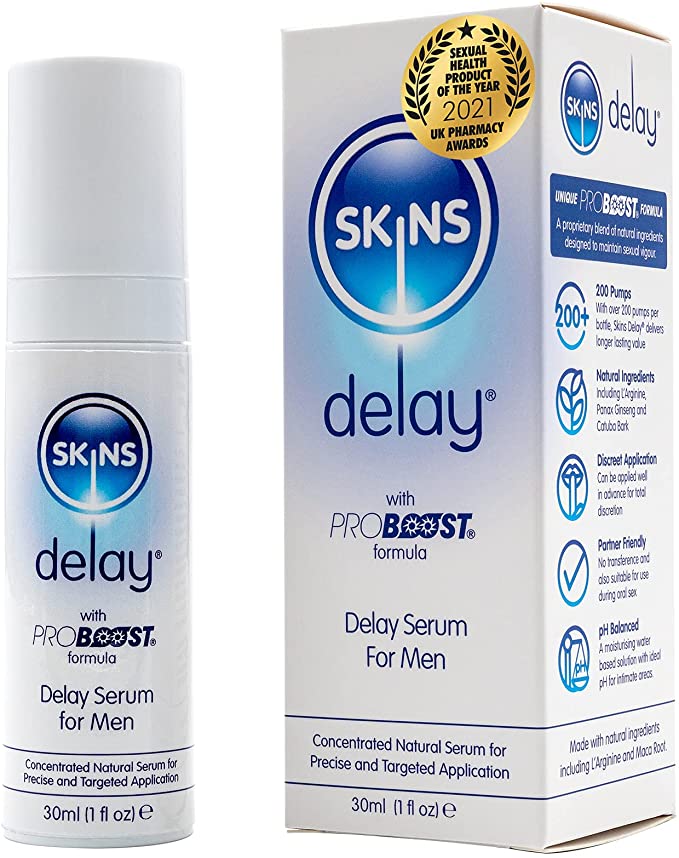 Skins Delay® Serum; Sexual Health Product of The Year 2021