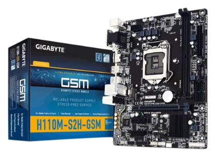 Gigabyte Motherboard Micro ATX DDR4 LGA 1151 GA-H110M-S2H GSM