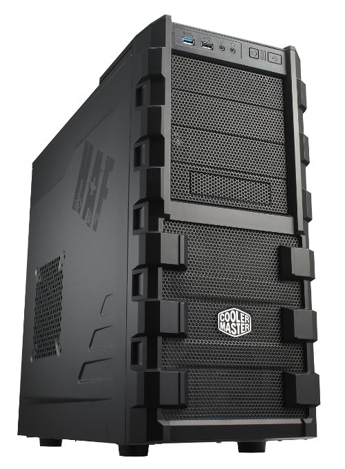 Cooler Master HAF 912 - Mid Tower Computer Case with High Airflow Design RC-912-KKN1-GP