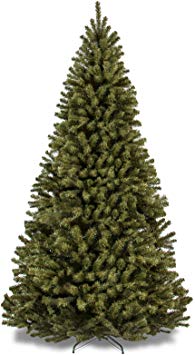 Best Choice Products 7.5ft Premium Spruce Hinged Artificial Christmas Tree w/ Easy Assembly, Foldable Stand