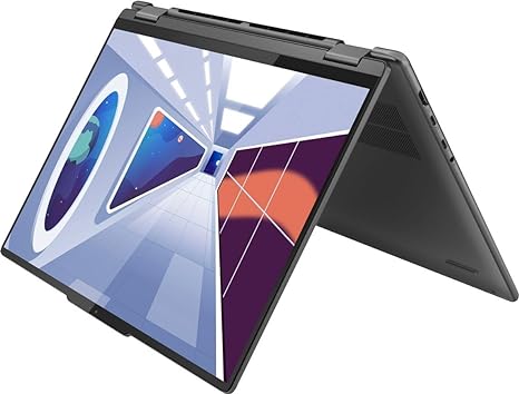 Lenovo Yoga 7i 16" WUXGA Touchscreen 2-in-1 Design, Intel Iris Xe Graphics, Intel Core i5-1335U Processor 10-core 4.6GHz, 8GB LPDDR5 RAM 512GB SSD, WiFi, Backlit KB, Win11, Storm Grey, NoCo Bundle