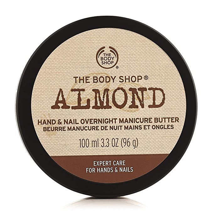 The Body Shop Almond Hand & Nail Butter, 3.3 Oz