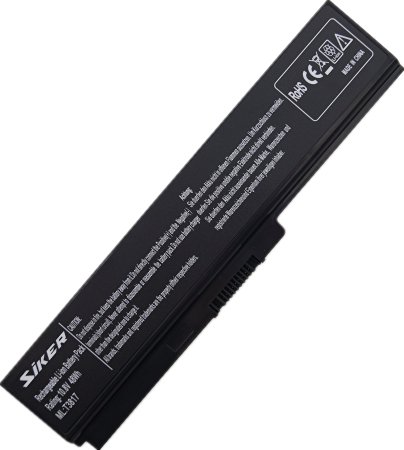 SIKER® PA3817U-1BRS PA3818U-1BRS For Toshiba Laptop Battery C655 L600 L675 L675D L700 L745 L755 L755D M640 M645 P745 Series--6cell ,Li-ion battery