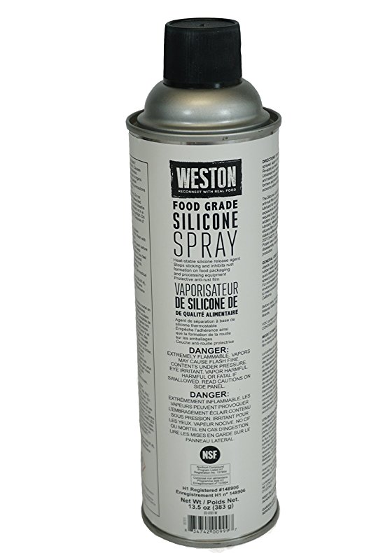 Weston Food Grade Silicone Spray (03-0101-W), Lubricate Your Equipment, Corrosion Resistance