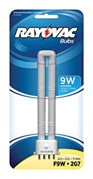 Rayovac F9W-1 9W Fluorescent Tube Bulb