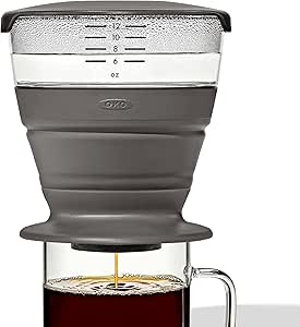 OXO Brew Collapsible Pour-Over Coffee Maker with Storage Case