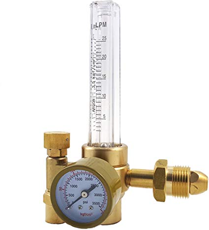 Argon CO2 - TIG MIG Flowmeter - Welding Regulator - Welder Gauge - CGA580 - MD