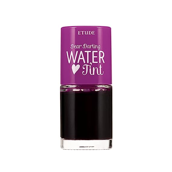 ETUDE Dear Darling Water Tint #5 Grape Ade | Vivid Color Lip Stain with Moisturizing Weightless & Non-sticky Finish Lip Stain | Smudge-proof & Lightweight Lip Tint | K-beauty