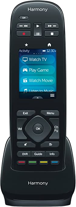 Logitech Harmony Ultimate One – 2.4” Touch Screen Universal Remote for 15 Devices