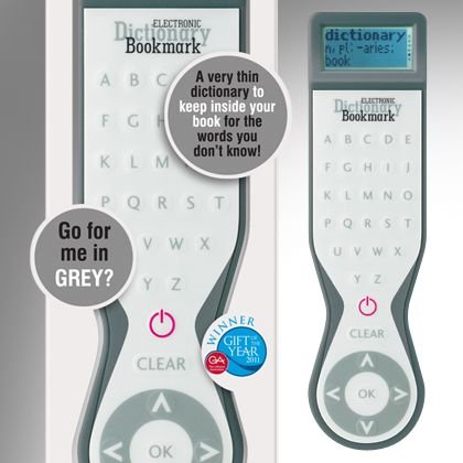 That Company Called If 90702 Electronic Dictionary Bookmark - UK, Grey