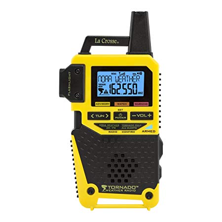 La Crosse Technology S83301-1 NOAA Weather Radio with Tornado ALERTS