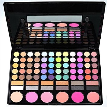 GAGA Professional 78 Colors Eyeshadow Combination Pallet Eye Shadow Palette Cosmetic Makeup Kit Set with Blush, Highlighters and Liner Shades #1