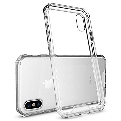 iPhone X Case,Ultra Thin Crystal Clear Cover Soft TPU Rubber Gel Transparent Case for iPhone X,Shockproof Dustproof Back Protector Compatible With iPhone X