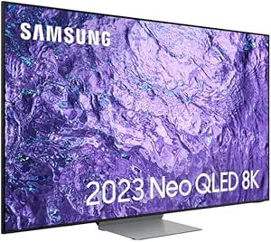 Samsung QE75QN700CTXXU 75" QN700C Neo QLED 8K HDR Smart TV (Quantum Matrix Technology, Infinity One Design, Dolby Atmos, AI Upscaling, Neural Quantum Processor 8K LITE)