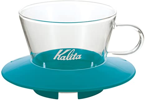 Kalita Wave Series Glass Dripper 155 (1-2 Person Use) Peppermint Green #05063