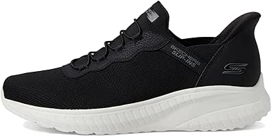 Skechers Men's Bobs Squad Chaos-Daily Hype Hands Free Slip-ins Sneaker