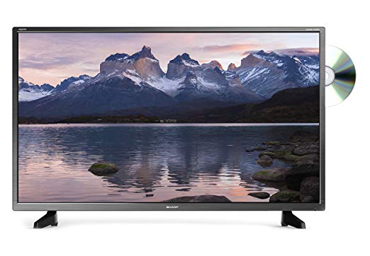 Sharp LC-32DI3221K 32-Inch HD Ready LED TV with Freeview HD, 3 x HDMI, Scart, USB Record- Black