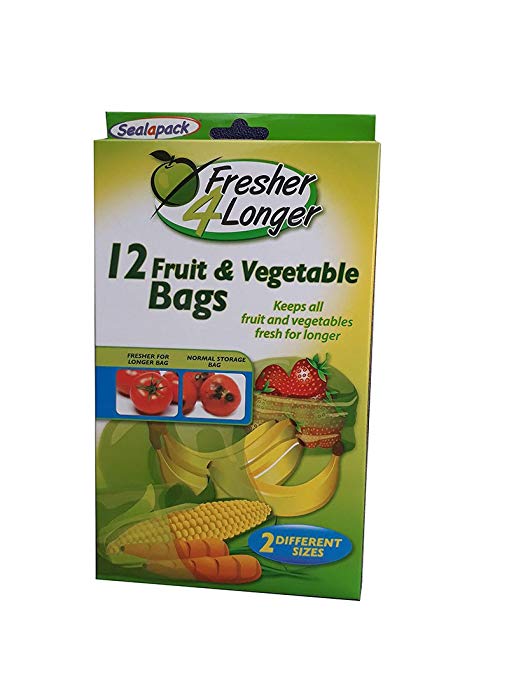 Sealapack Fresh For longer Fruit & Veg Bags 12 Pk