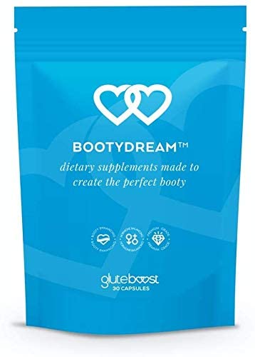 Gluteboost - Booty Dream Butt Enhancement Pills - for Women - Natural Curve and Buttocks Enhancing Supplement - with Maca Root, Rose Hips, and Saw Palmetto - 60 Capsules