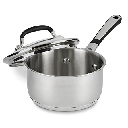 Simply Calphalon Stainless 1 Quart Saucepan