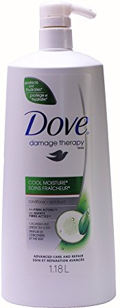 Dove Damage Therapy Cool Moisture Conditioner, 40 Oz. (1.18 Liter)